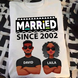 Married Since - PersonalizedOne Size Shirt